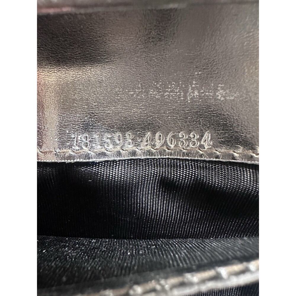 GUCCI Silver Canvas Leather Snap Multi-Compartment Long Wallet - Picture 10 of 10